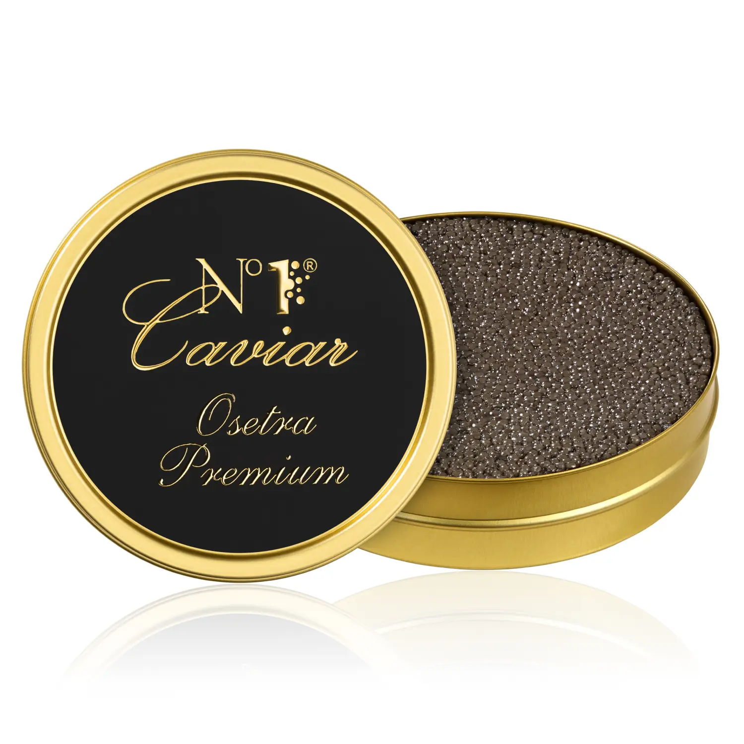 Икра чёрная Премиум Осётр, забойная 500 г (Азербайджан)