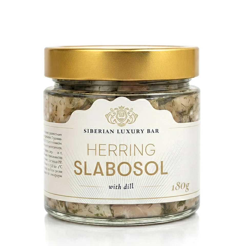 Сельдь филе кусочки с укропом, 180 г