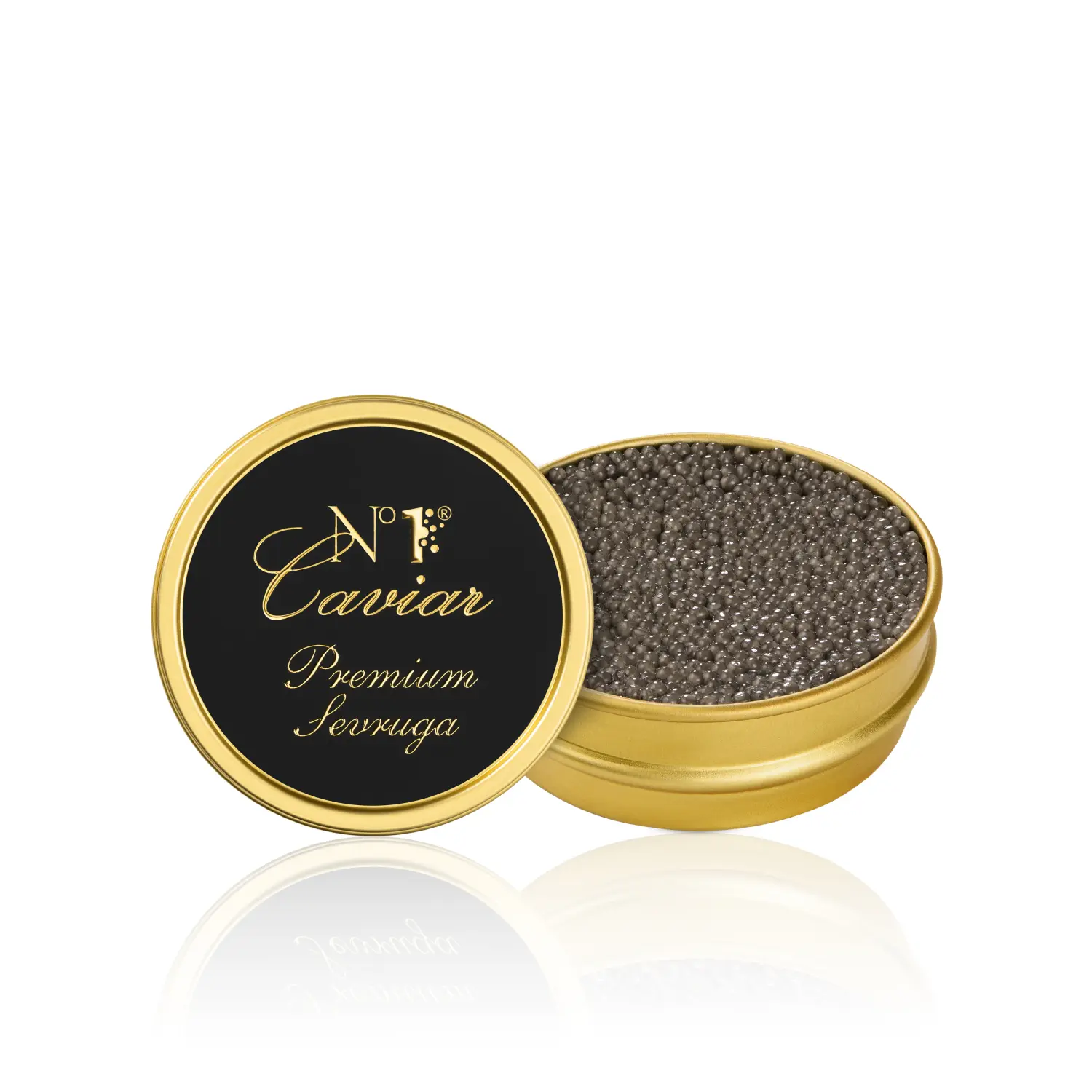 Икра чёрная Севрюга, забойная 50 г (Азербайджан)