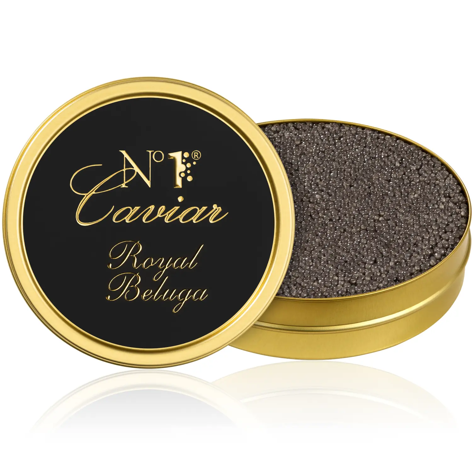 Икра чёрная Роял Белуга, забойная 1 кг (Азербайджан)