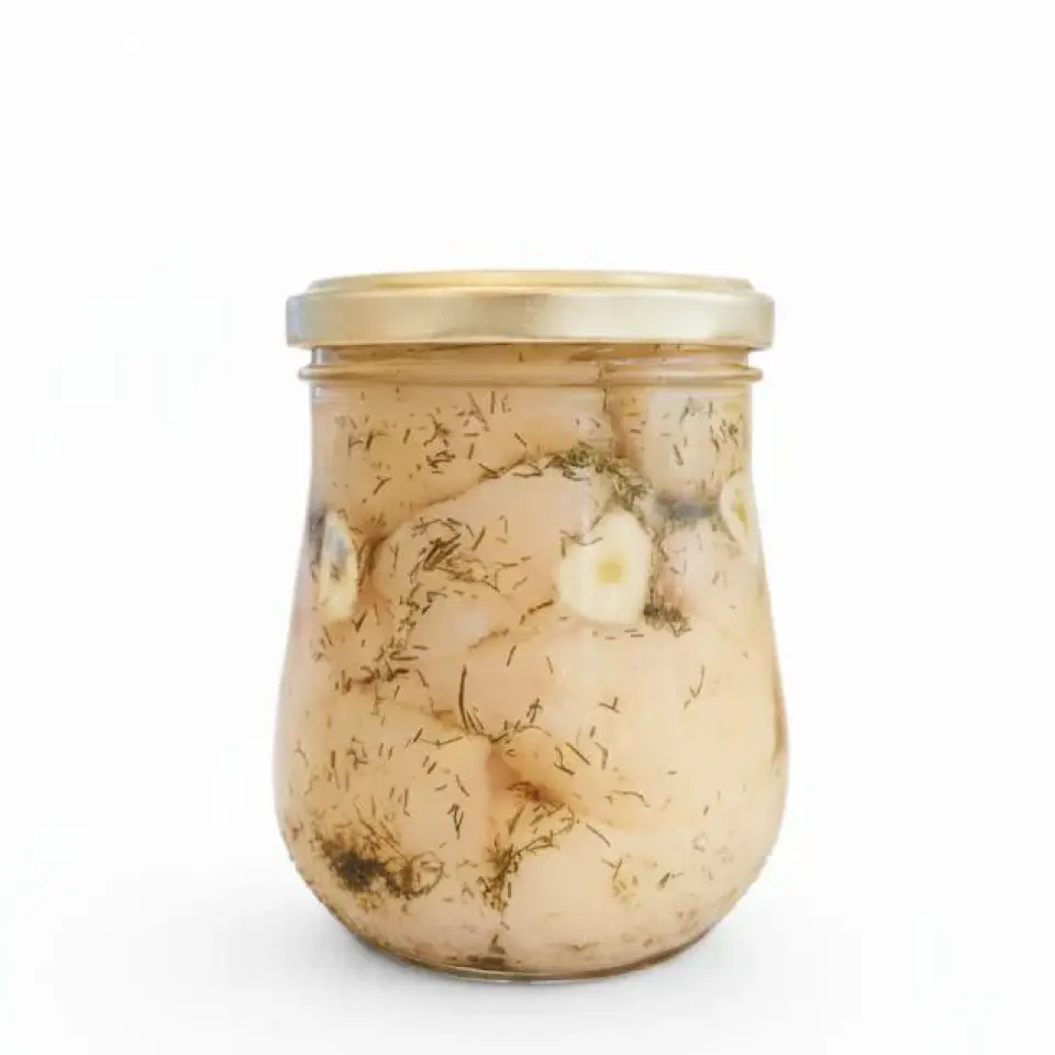 Гребешок в масле с укропом, 450 г