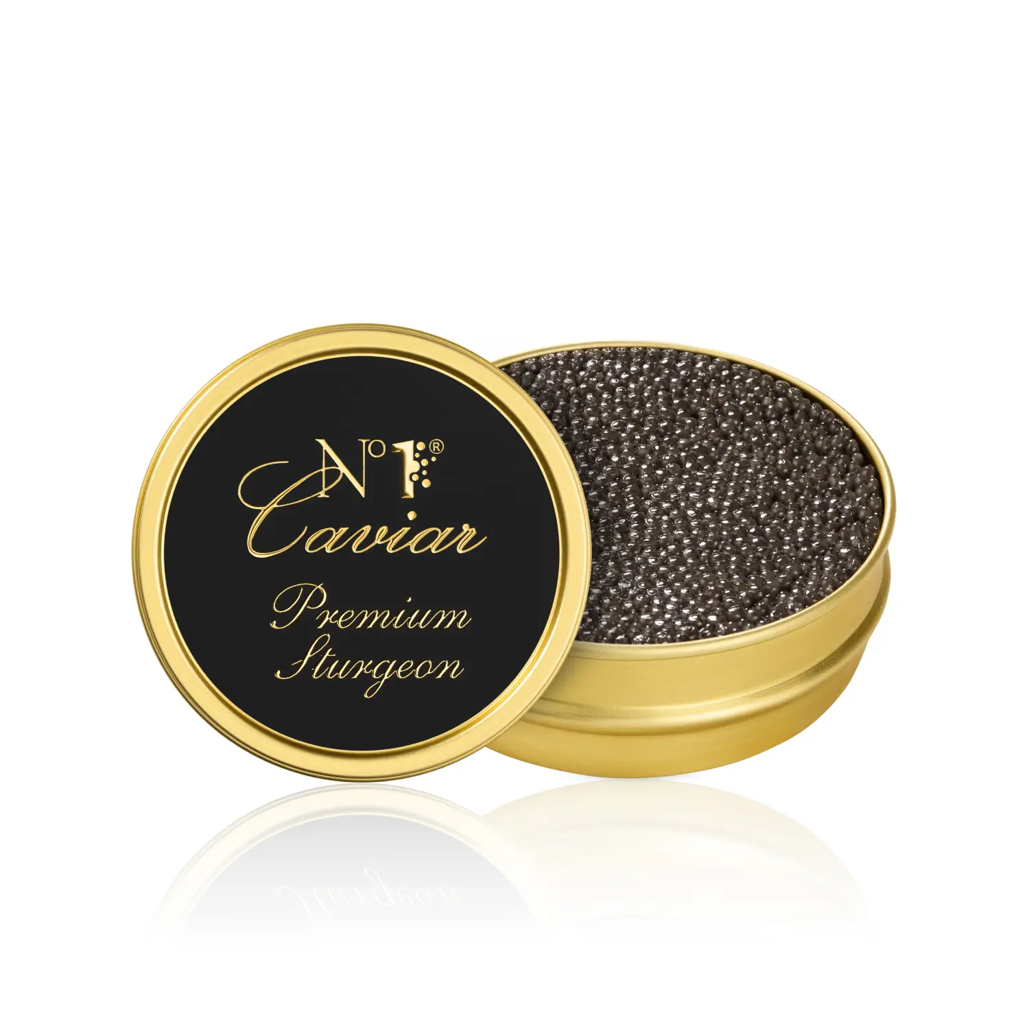 Икра чёрная Премиум Sturgeon Осётр, забойная 50 г (Азербайджан)