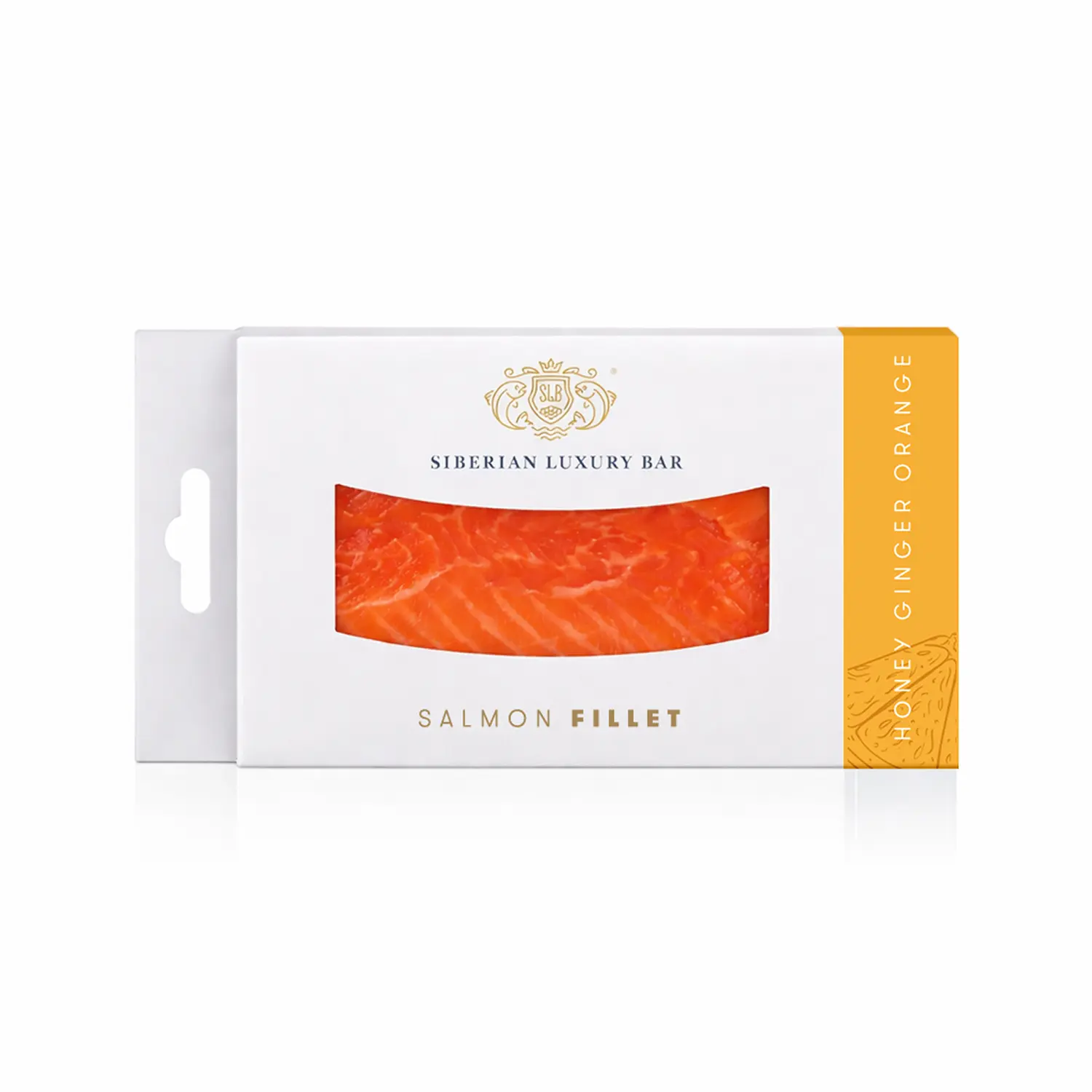 Лосось с апельсином холодного копчения (малая коробка)