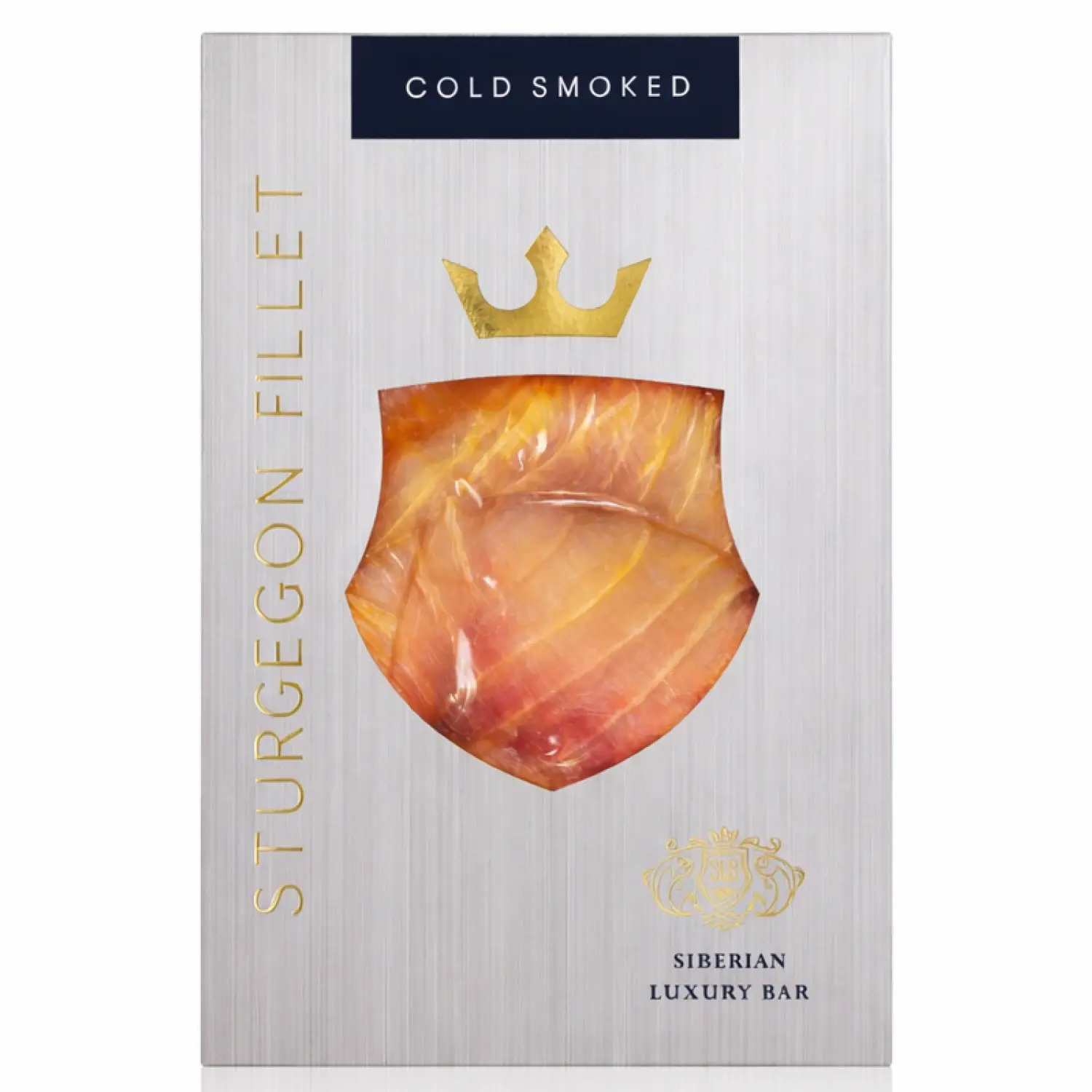 Осетр холодного копчения нарезка, 300 г