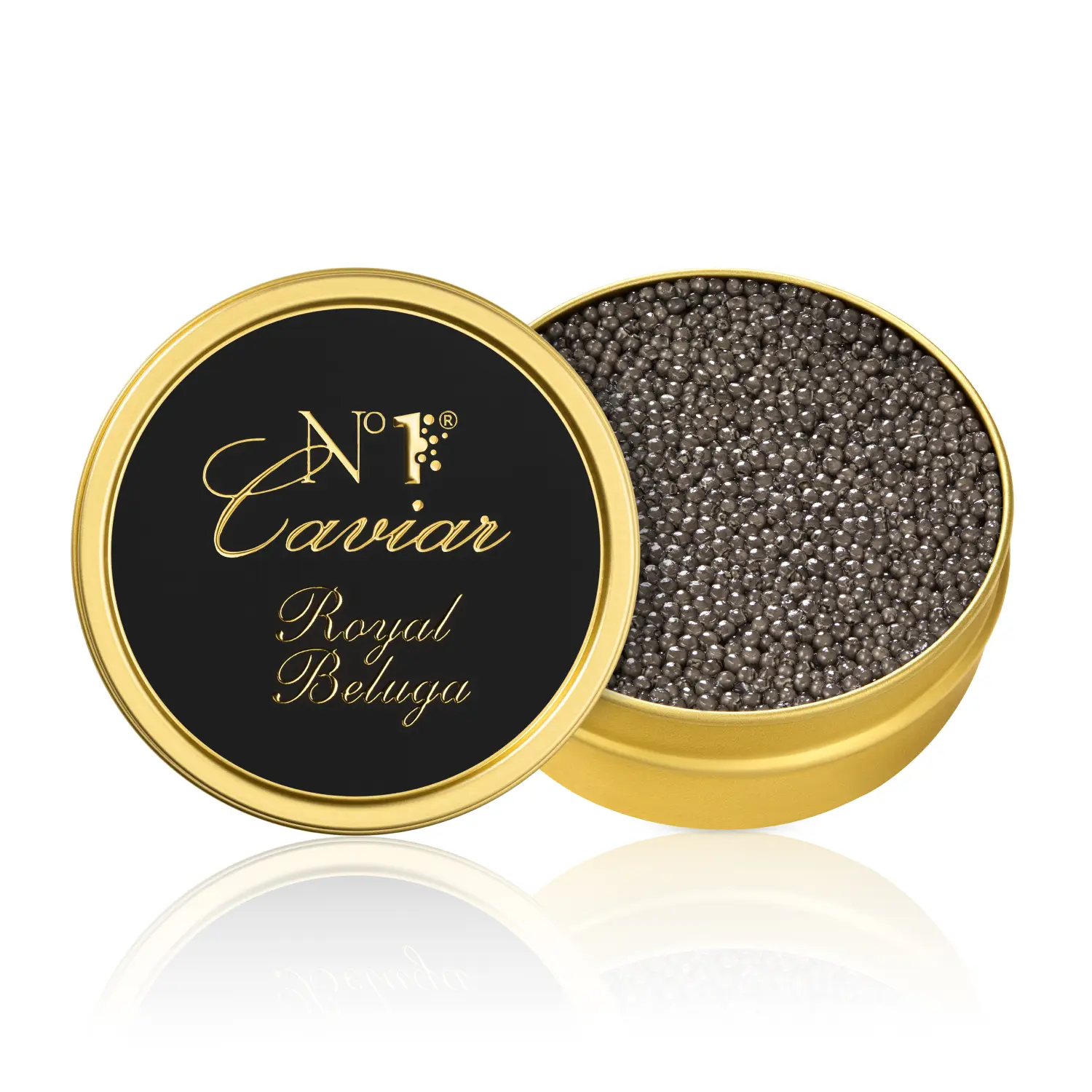 Икра чёрная Роял Белуга, забойная 125 г (Азербайджан)