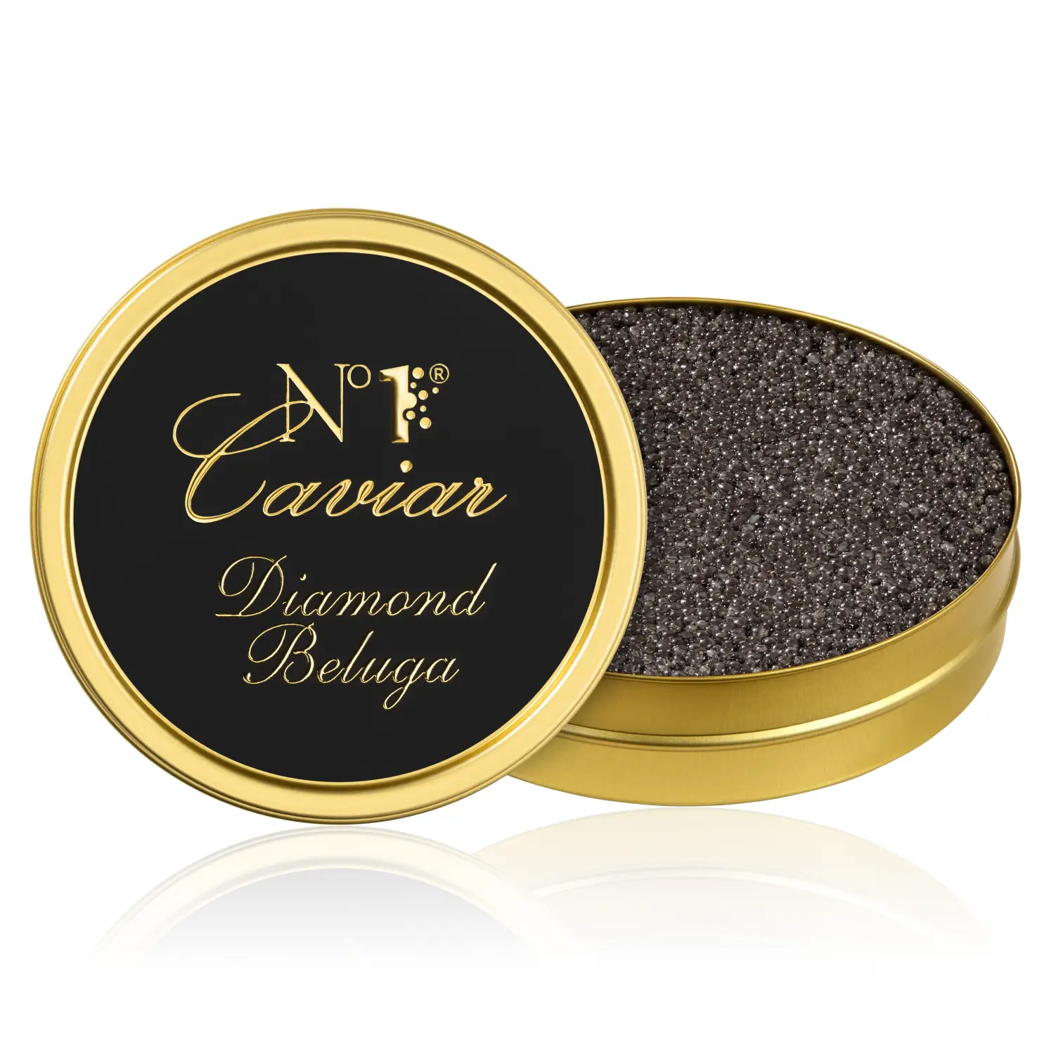 Икра чёрная Даймонд Белуга, забойная 500 г (Азербайджан)