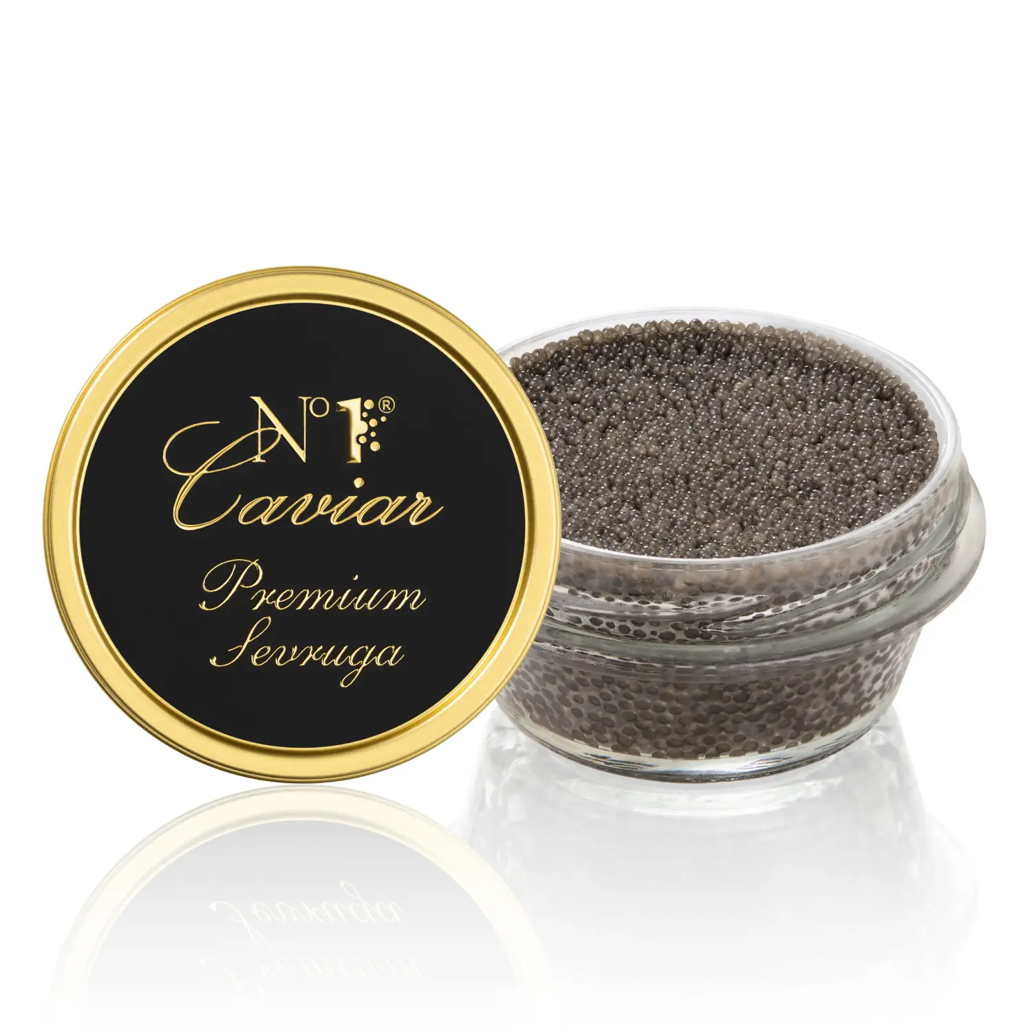 Икра чёрная Севрюга, забойная 113 г (Азербайджан)