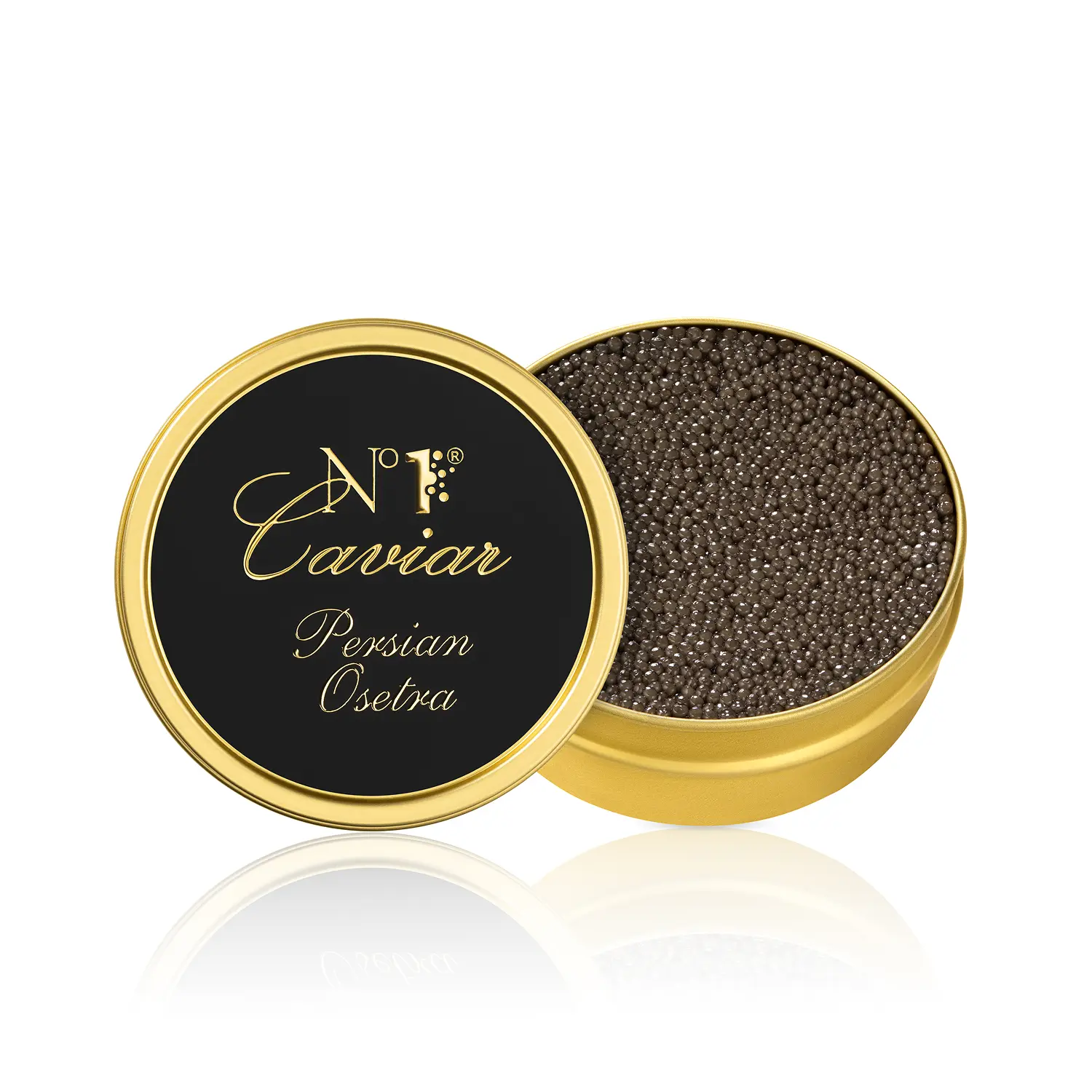 Икра чёрная Персидский Осётр, забойная 125 г (Азербайджан)