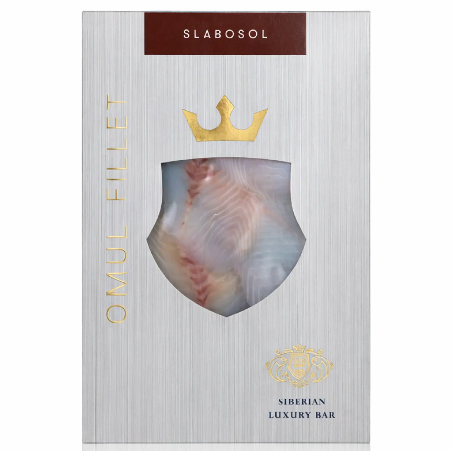 Омуль слабой соли нарезка, 300 г