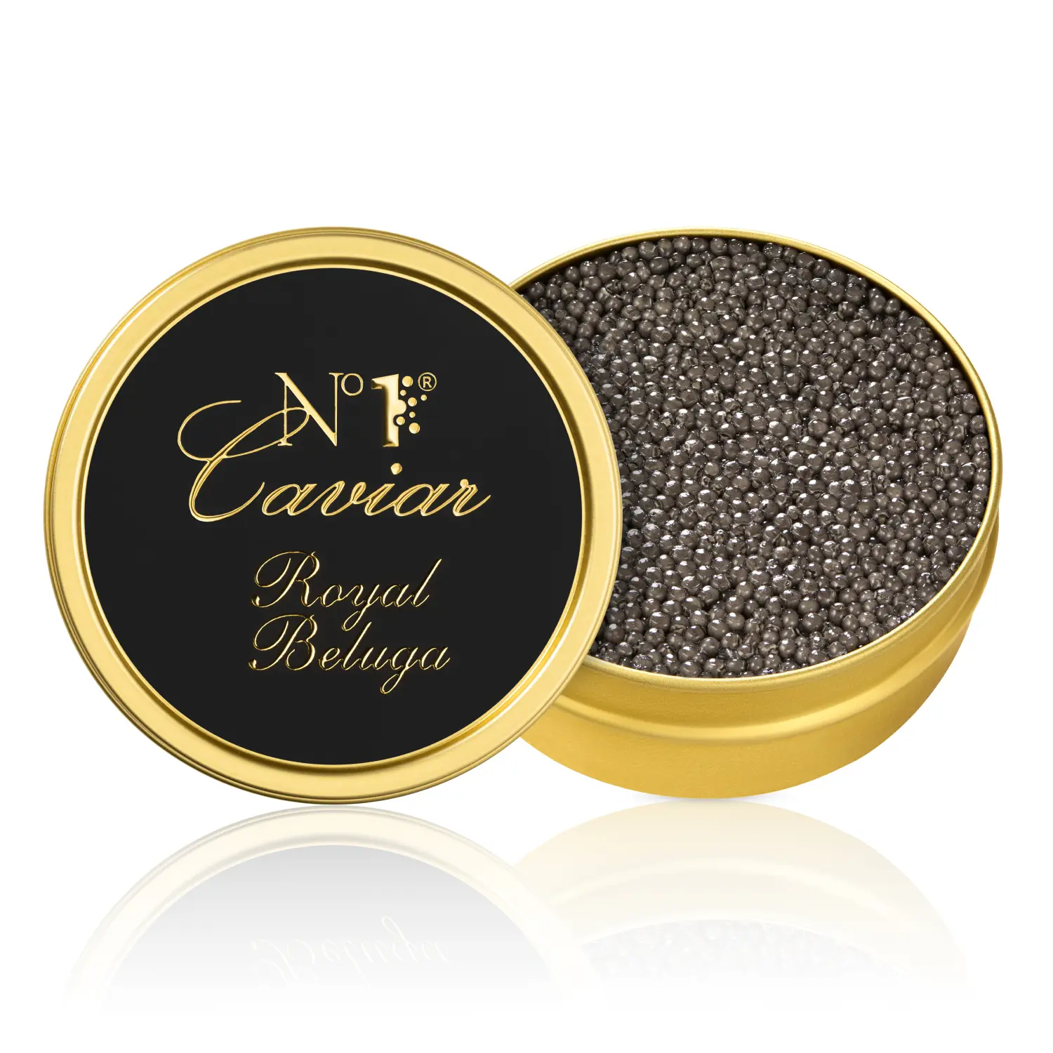 Икра чёрная Роял Белуга, забойная 250 г (Азербайджан)