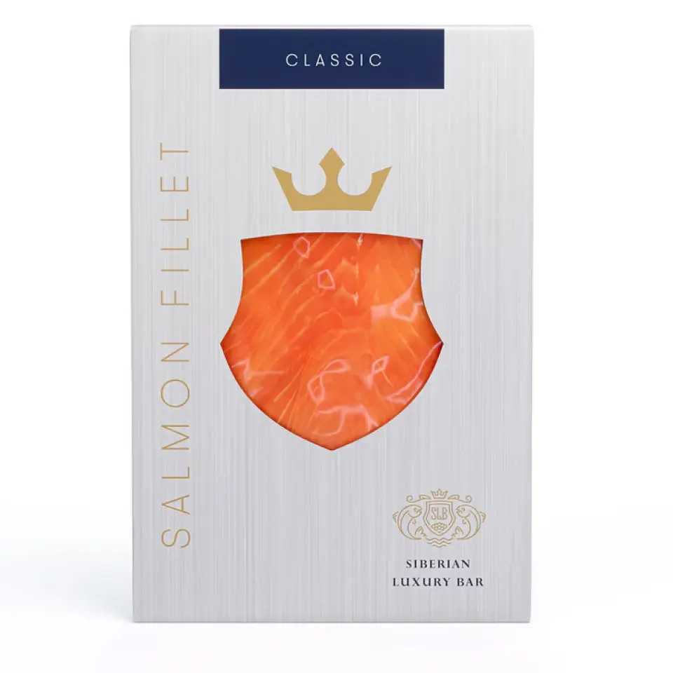 Лосось слабой соли нарезка, 300 г