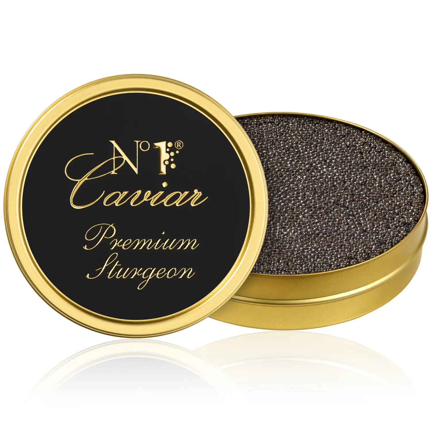Икра чёрная Премиум Sturgeon Осётр, забойная 1000 г (Азербайджан)